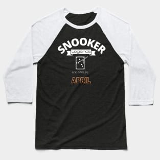 Snooker legends t-shirt special gift for her or him Baseball T-Shirt